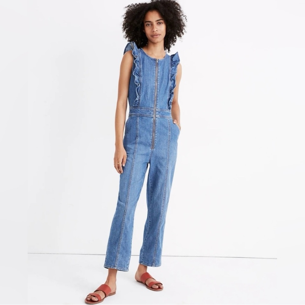 Madewell 00 Denim Romper